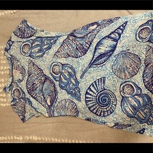 Lilly Pulitzer Stuffed Shells T-Shirt Dress